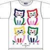 Fashion Bo Bendixen Shirts | Bo Bendixen Unisex T-Shirt Weis 4 Katzen