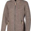 Fashion Ivanhoe of Sweden Pullover& Sweatshirts & Strickjacken | Ivanhoe Of Sweden Damen Wolljacke (Ungefarbte Wolle) Full Zip Nls Twig