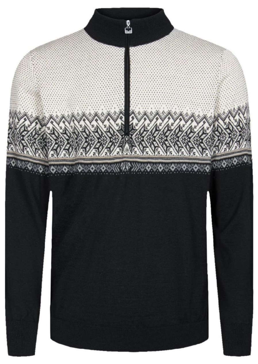 Geschenke Dale of Norway Norwegen | Dale Of Norway Herren Merino Pullover Mit Kragen Hovden