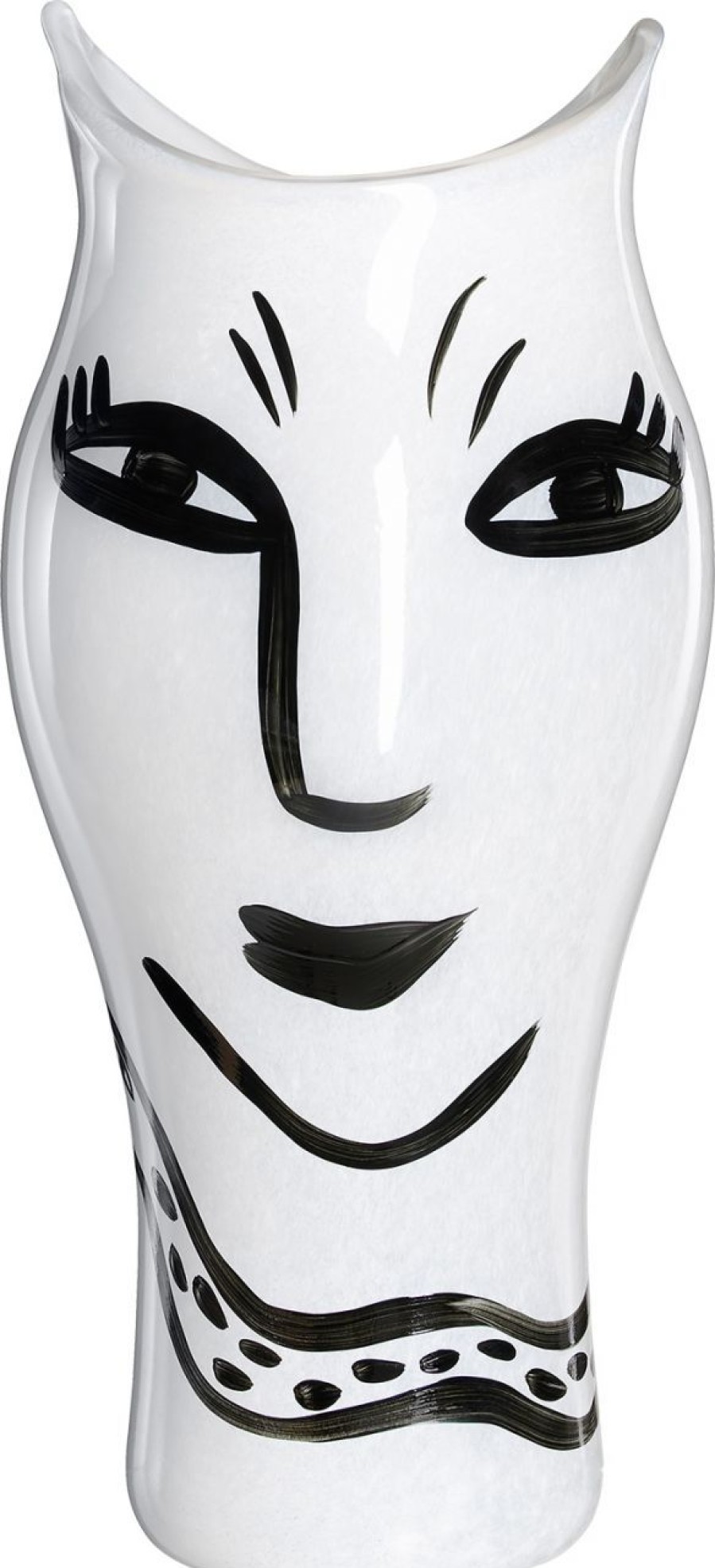 Wohnen Kosta Boda Vasen | Kosta Boda Open Minds Vase Weis Hohe 36 Cm