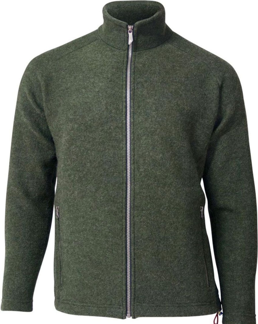 Fashion Ivanhoe of Sweden Outdoorjacken & &Mantel | Ivanhoe Of Sweden Herren Wolljacke Full Zip Danny