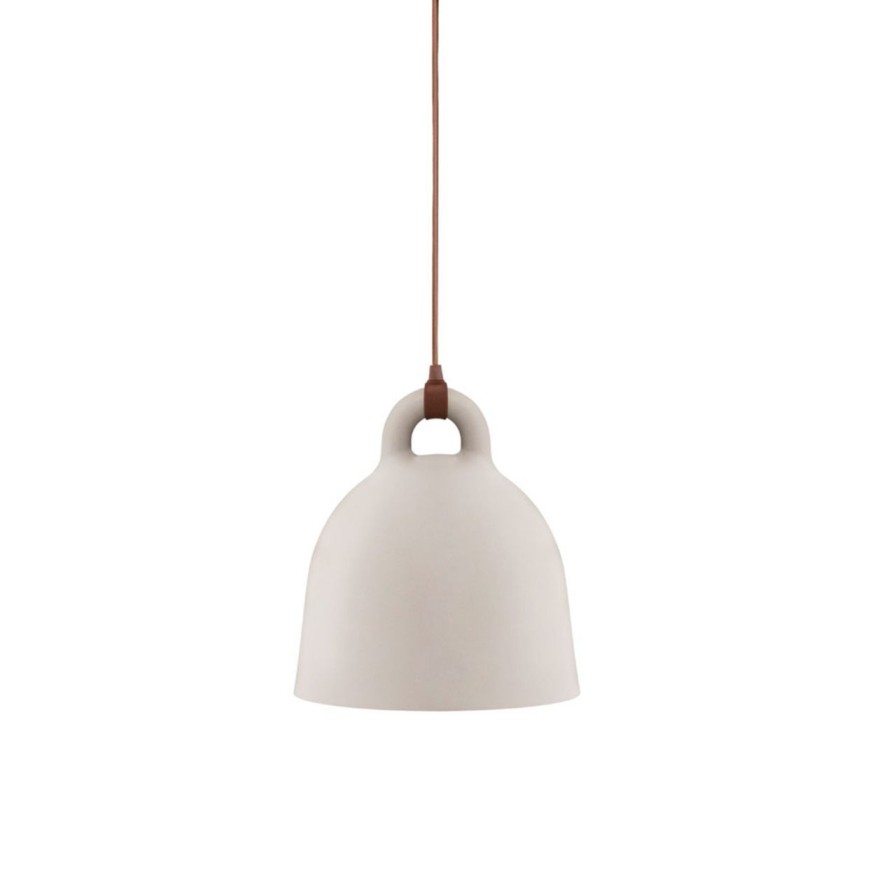 Geschenke Normann Copenhagen Naturfarbe Sand | Normann Copenhagen Bell Pendelleuchte O 35 Cm