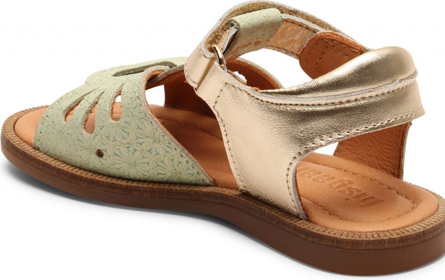 Kinderwelt Bisgaard Schuhe | Bisgaard Madchen Kinder Sandale Mit Klettverschluss Cassidy O