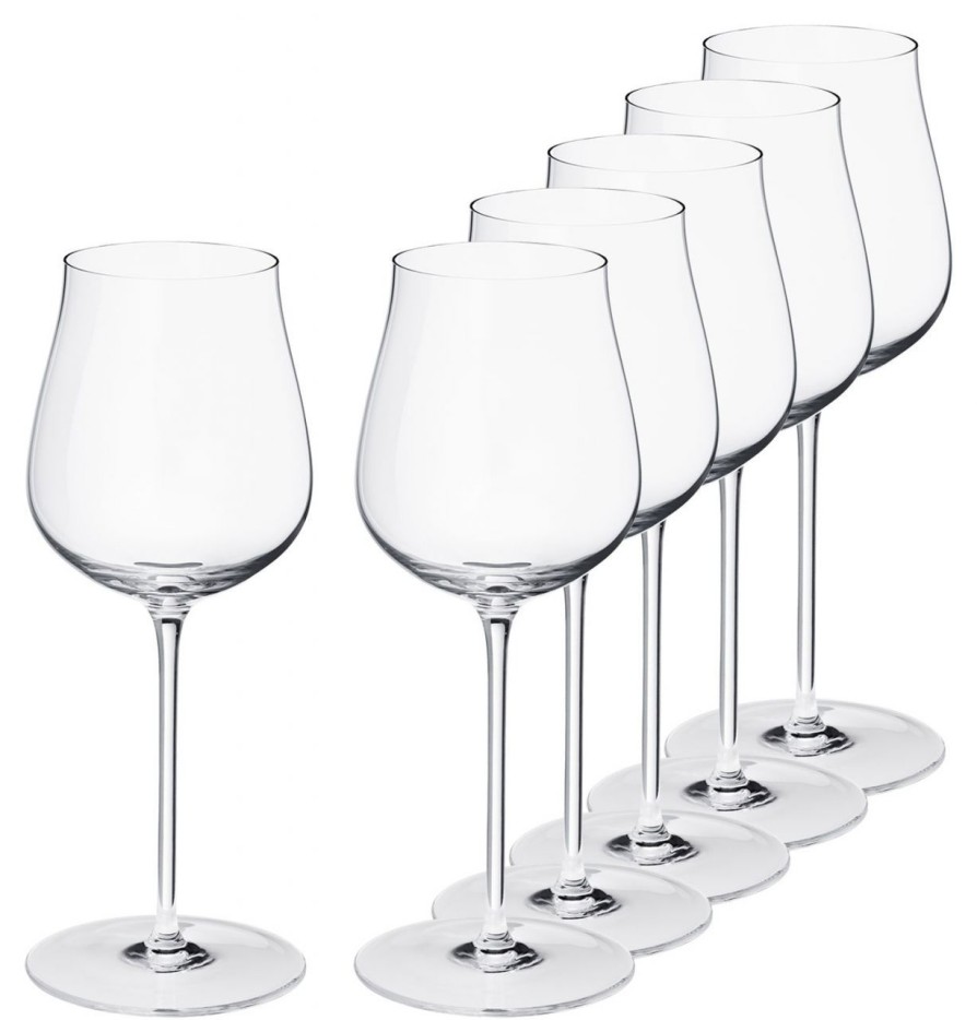 Kuche & Haushalt Georg Jensen Wein | Georg Jensen Sky Weisweinglas 35 Cl 6 Stk. Klar