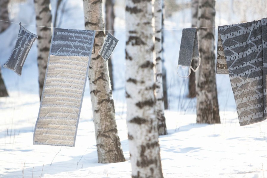 Wohnen Lapuan Kankurit Saunahandtucher& Saunakissen & Sitzauflagen | Lapuan Kankurit Koivu (Birke) Saunakissen 20X46 Cm