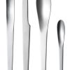 Kuche & Haushalt Georg Jensen Sets | Georg Jensen Arne Jacobsen Box 16 Tlg. Je 4 Tafelgabel / Tafelmesser / Tafelloffel / Teeloffel Matt