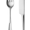 Kuche & Haushalt Georg Jensen Sets | Georg Jensen Vivianna Dessertgabel / Dessertmesser Je 4 Stk. Matt