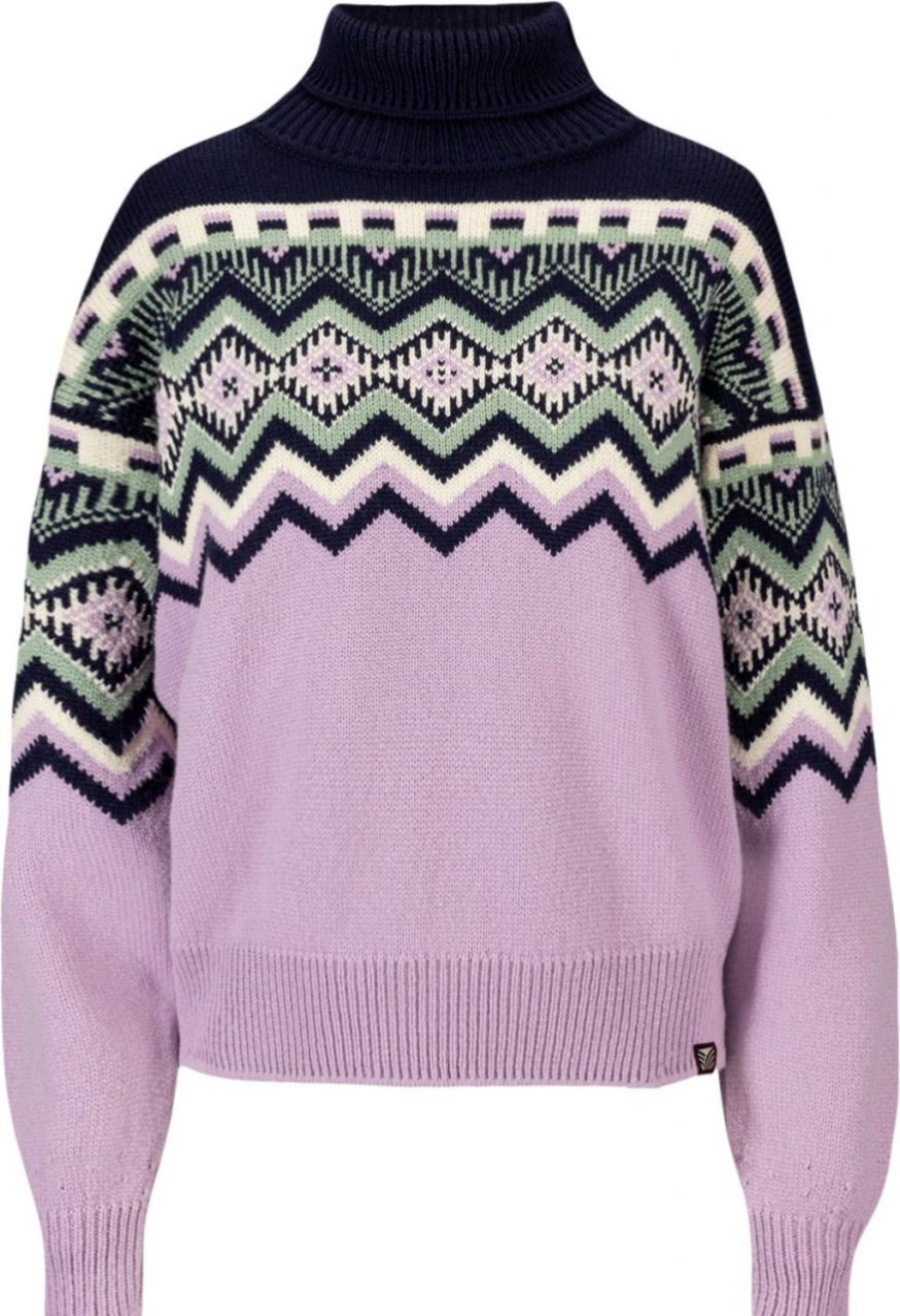 Fashion Dale of Norway Pullover& Sweatshirts & Strickjacken | Dale Of Norway Damen Merino Pullover Mit Kragen Randaberg