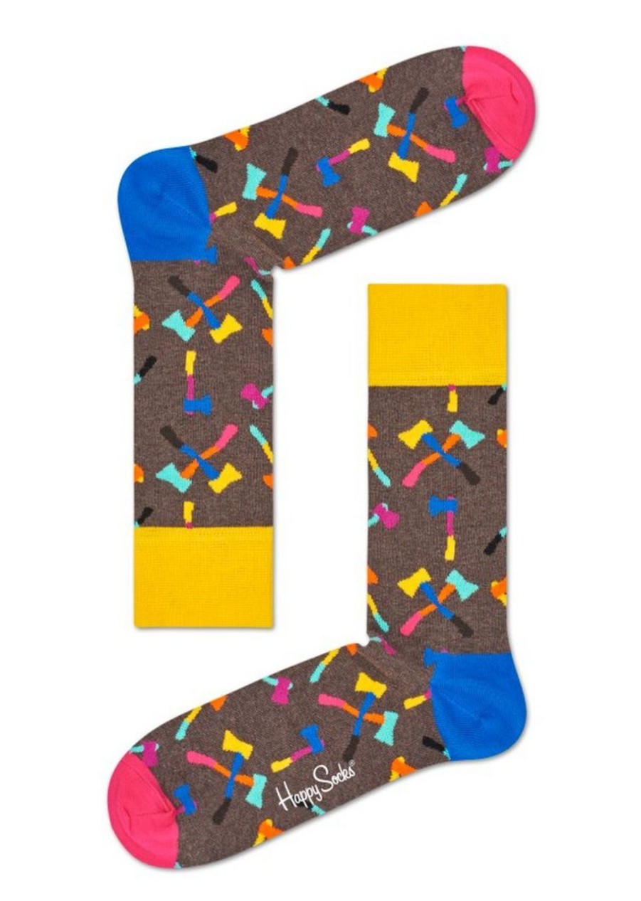 Fashion Happy Socks Strumpfe | Happy Socks Unisex Strumpfe Axe