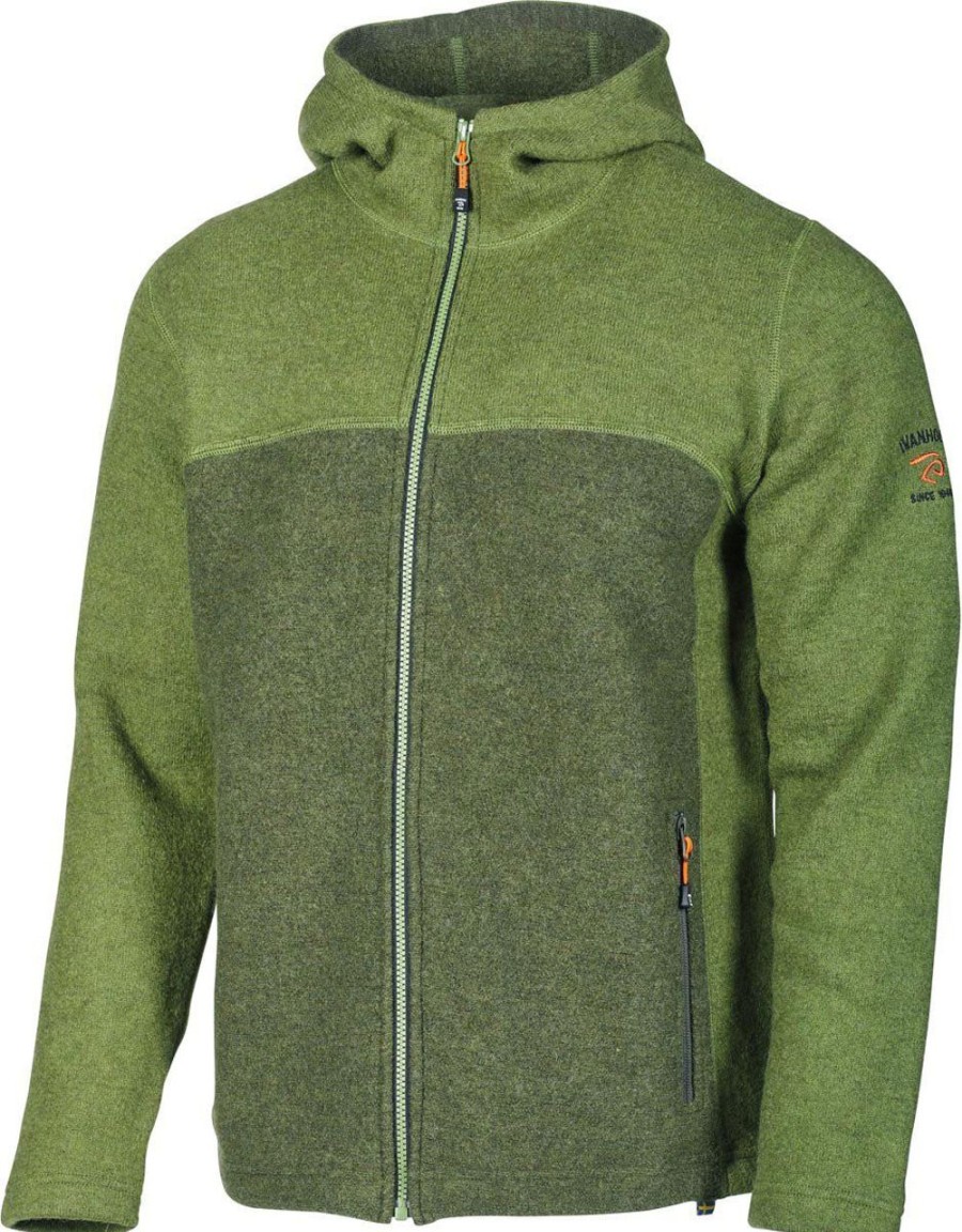 Fashion Ivanhoe of Sweden Outdoorjacken & &Mantel | Ivanhoe Of Sweden Herren Wolljacke Mit Kapuze Full Zip Ron