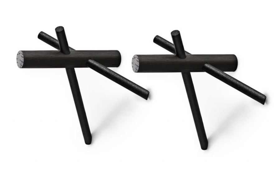 Wohnen Normann Copenhagen Wandhaken | Normann Copenhagen Sticks Haken 2 Stk.