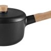 Kuche & Haushalt Eva Solo Topfe& Stieltopfe & Sauteusen | Eva Solo Nordic Kitchen Alu Schwarz Stielkasserolle 1,5 L Antihaft Beschichtet