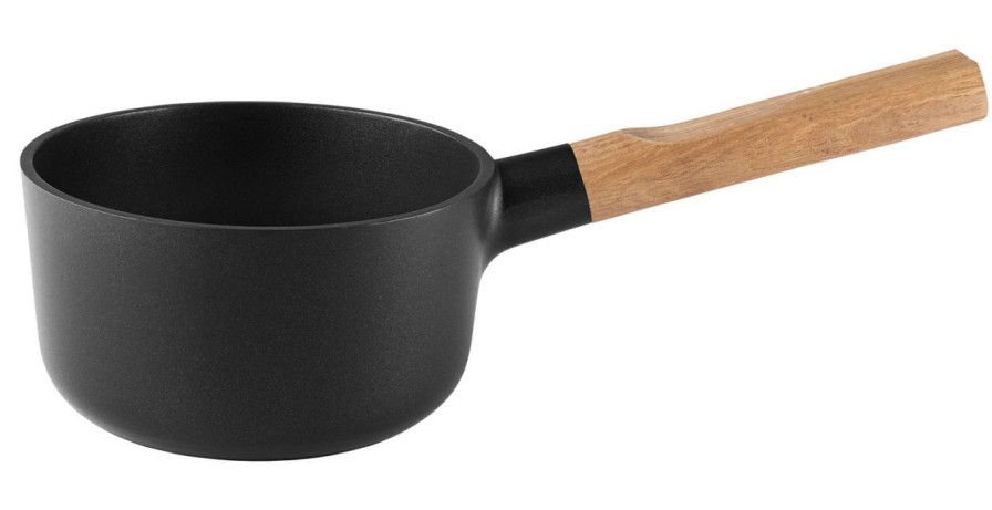 Kuche & Haushalt Eva Solo Topfe& Stieltopfe & Sauteusen | Eva Solo Nordic Kitchen Alu Schwarz Stielkasserolle 1,5 L Antihaft Beschichtet