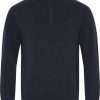 Fashion REDGREEN Pullover& Sweatshirts & Strickjacken | Redgreen Herren Pullover Mit Kragen Dark Navy Melange Jaxen