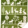 Kinderwelt Klippan Textilien | Klippan Wildlife Baby Chenille Decke (Oko-Tex) 70X90 Cm