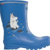 Kinderwelt Viking Footwear | Viking Footwear Unisex Kinder Gummistiefel Mumin Mumintroll Angelt Blau Jolly