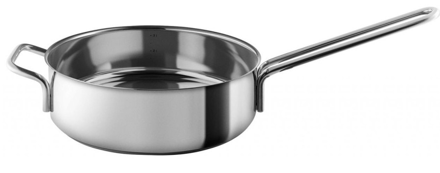 Kuche & Haushalt Eva Trio Pfannen | Eva Trio Steel Line Sautepfanne O 24 Cm Edelstahl Recycelt