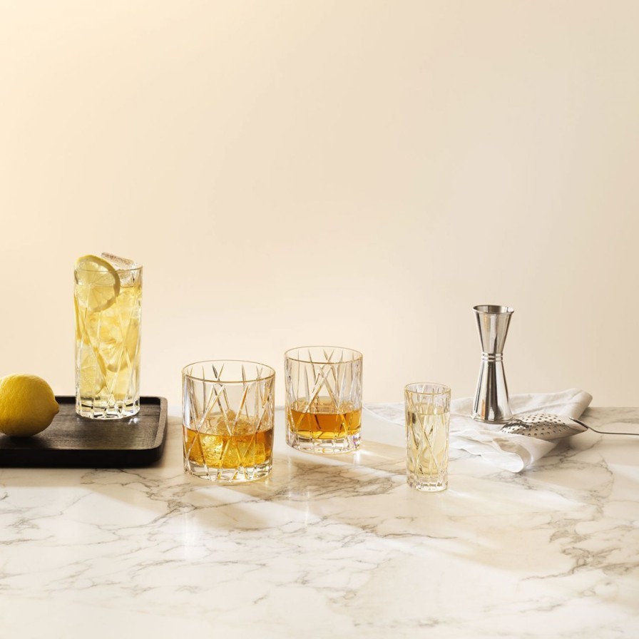 Kuche & Haushalt Orrefors Cocktail | Orrefors City Double Old Fashioned Glas 34 Cl 4 Stk. Klar