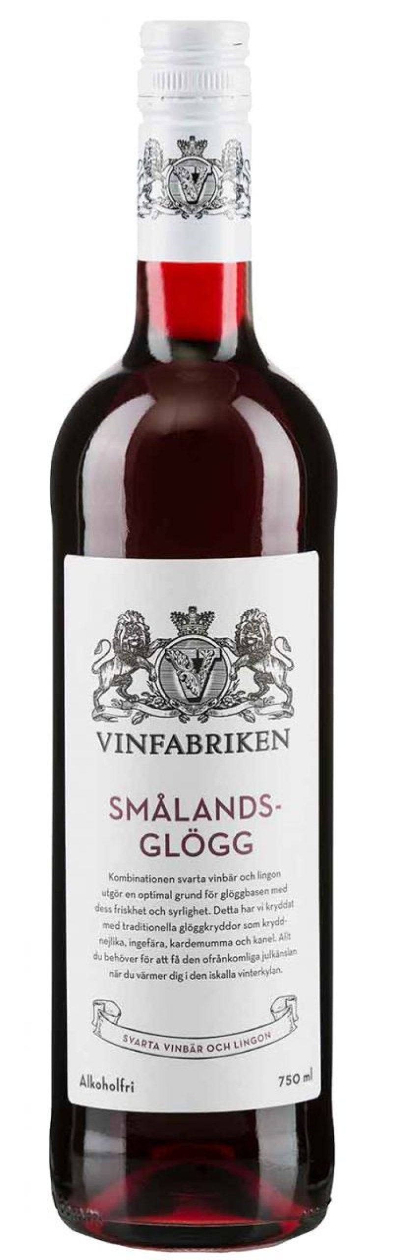 Kuche & Haushalt Vinfabriken Getranke | Vinfabriken Smalandsglogg 0,75 L (Alkoholfreies Getrank)