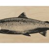 Kuche & Haushalt Muurla Schneidebretter | Muurla Nordic Der Lachs Schneidebrett / Servierbrett 20X46 Cm