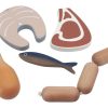 Kinderwelt Sebra Holz & Lernspielzeug | Sebra Holzspielzeug Fleisch & Fisch Set