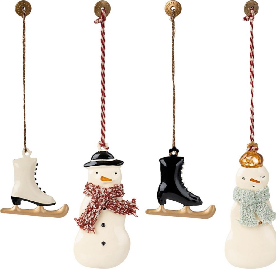 Kinderwelt Maileg | Maileg Baumschmuck Winter Wonderland 4 Stk.