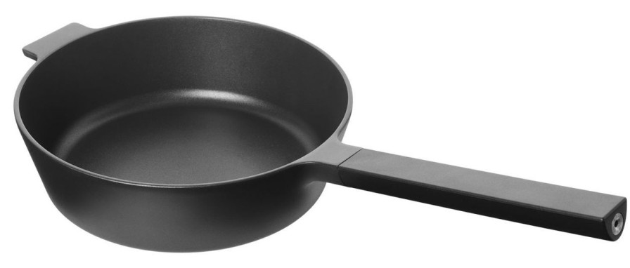 Kuche & Haushalt Morsø Pfannen | Morso N.A.C Sautepfanne O 24 Cm Alu Schwarz