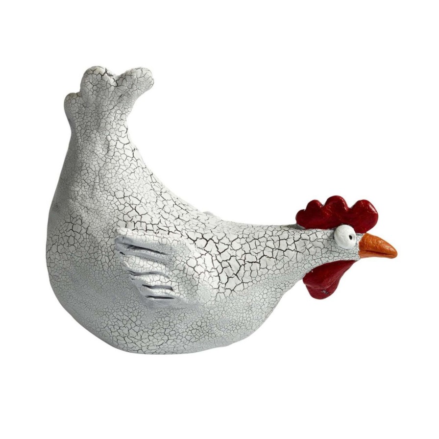 Geschenke Nääsgränsgården Ostern | Naasgransgarden Doris Henne Hohe 11 Cm Weis