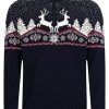 Fashion Dale of Norway Pullover& Sweatshirts & Strickjacken | Dale Of Norway Herren Merino Pullover Mit Kragen Dale Christmas