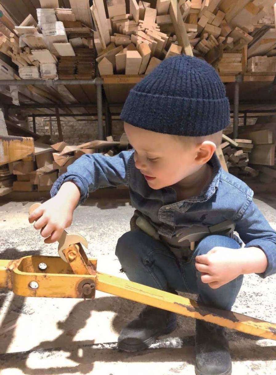 Kinderwelt Jabadabado Holz & Lernspielzeug | Jabadabado Werkzeuggurtel Mit Holzwerkzeugen Lange 60 Cm